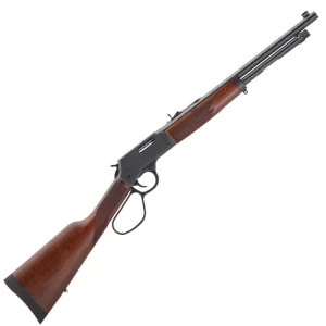 Henry Big Boy Steel Carbine Lever Action Rifle .45 Long Colt 16.5″ Round Barrel 7 Rounds Steel Receiver Large Loop Lever American Walnut Stock Blued Barrel
