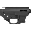 Angstadt Arms 1045 Pistol Caliber AR-15 Upper/Lower Receiver Set .45 ACP/.10mm Auto Billet Aluminum Accepts GLOCK Style Magazines Black Finish