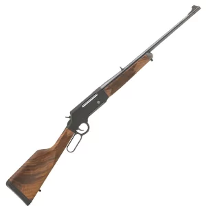 Henry Long Ranger With Sights Lever Action Rifle 6.5 Creedmoor 22″ Barrel 4 Rounds Drilled/Tapped Receiver Solid Rubber Recoil Pad American Walnut Stock Blued Finish