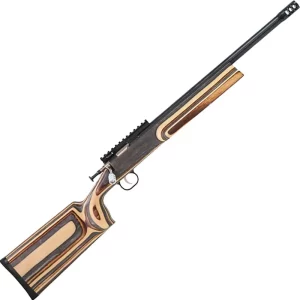 Keystone Crickett XBR .22 LR Youth Single Shot Bolt Action Rimfire Rifle 16″ Barrel 1 Round Muzzle Break Optics Rail Birch Laminate Stock Blued Finish