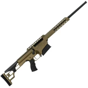 Barrett Model 98B Fieldcraft Bolt Action Rifle .308 Win 18″ Light Barrel 10 Rounds M1913/Picatinny Rail Adjustable Cheek Piece Burnt Bronze 14821