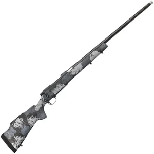 Nosler M48 Long Range Carbon .26 Nosler Bolt Action Rifle 26″ PROOF Research Threaded Barrel 3 Rounds Manners Carbon Fiber Camo Stock Gray Cerakote Finish