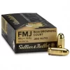 Sellier & Bellot .380 ACP 92gr FMJ 50 Rounds
