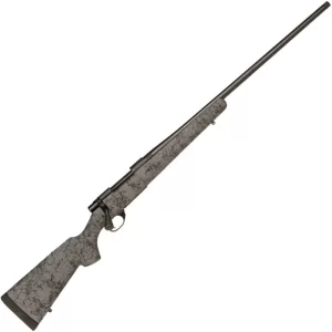 Howa HS Precision .300 PRC Bolt Action Rifle 24″ Threaded Barrel 3 Rounds Gray HS Precision Stock with Black Webbing Blued Finish