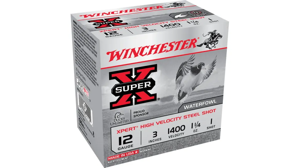 Buy Winchester SUPER-X SHOTSHELL 12-gauge-1-1-4-oz-3-centerfire-shotgun-ammunition-500-rds