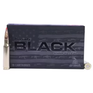 Hornady BLACK .308 Winchester 168 Grain A-MAX Centerfire Rifle Ammunition 80971 Caliber: .308 Winchester 1000 RDS