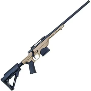 Mossberg MVP LC Bolt Action Rifle 6.5 Creedmoor 20″ Fluted Bull Barrel MDT LSS Light Chassis FDE Stock Matte Blued Finish