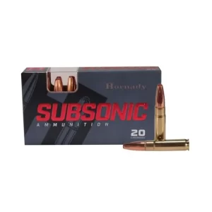 Hornady Subsonic .300 AAC Blackout 190 Grain Subsonic eXpanding Centerfire Rifle Ammunition 500 RDS
