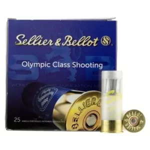 Sellier & Bellot Shotgun 12 Gauge 2.75″ 1 oz Slug Shot 25 Shells
