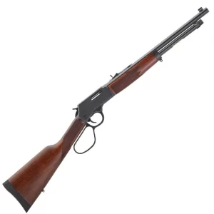 Henry Big Boy Steel Carbine Lever Action Rifle .327 Federal Mag 16.5″ Round Barrel 7 Rounds Steel Receiver Large Loop Lever American Walnut Stock Blued Barrel