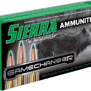 Sierra GameChanger .300 AAC Blackout 125 grain Sierra Tipped GameKing Brass Centerfire Rifle Ammunition 500 RDS