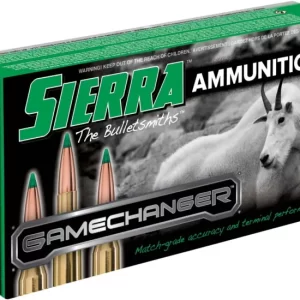 Sierra GameChanger 7mm Remington Magnum 150 grain Sierra Tipped GameKing Brass Centerfire Rifle Ammunition 500 RDS