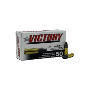 Victory 22 Long Rifle Ammunition 500 rounds Box