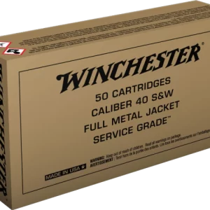 Winchester 40 S&W Ammunition Brass 500 rounds