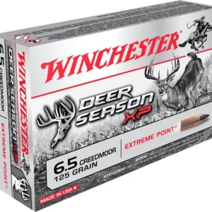 Winchester DEER SEASON XP 6.5 Creedmoor 125 grain Extreme Point Polymer Tip Centerfire Rifle Ammunition 500 RDS