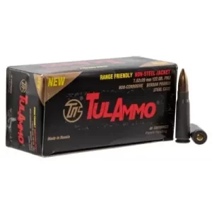 Tulammo Rifle 7.62x39mm 122gr FMJ 40 Rounds