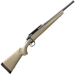 Remington 783 Synthetic Heavy Barrel Bolt Action Rifle .223 Rem 16.5″ Heavy Threaded Barrel 5 Rounds Crossfire Trigger FDE Synthetic Stock Matte Blued Finish