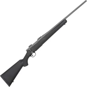 Mossberg Patriot Synthetic Bolt Action Rifle .308 Win 22″ Fluted Barrel 4 Rounds Black Synthetic Stock Cerakote Stainless Finish