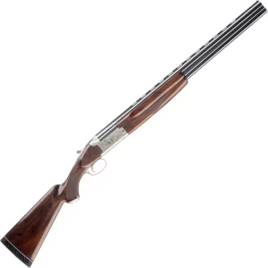Winchester Model 101 Light 12 Gauge O/U Break Action Shotgun 28″ Vent Rib Barrels 3″ Chamber 2 Rounds Walnut Stock and Forend Engraved Receiver Nickel/Blued Finish