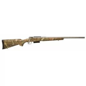 Savage 220 Bolt Action Shotgun 20 Gauge 22″ Rifled Barrel 2 Rounds Camo Synthetic Stock Stainless Steel 19641