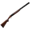 Savage Stevens 555 Compact Over/Under Shotgun 28 Gauge 24″ Barrels 2 Rounds Walnut Stock Matte Black