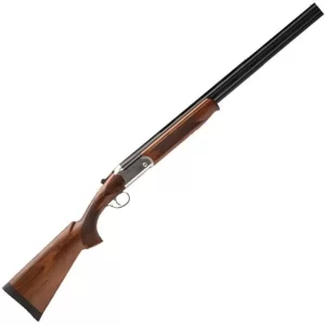Savage Stevens Model 555 Enhanced Over/Under Shotgun 28 Gauge 26″ Barrels 2 Rounds Silver Receiver Imperial Walnut Stock