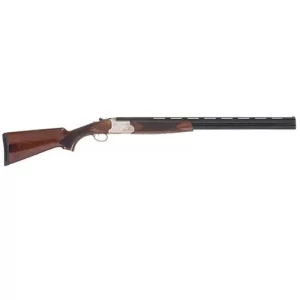 TriStar Setter S/T Over/Under Shotgun 20 Gauge 26″ Barrel 3″ Chamber 2 Round Capacity Walnut Stock Satin Silver Finish 30206