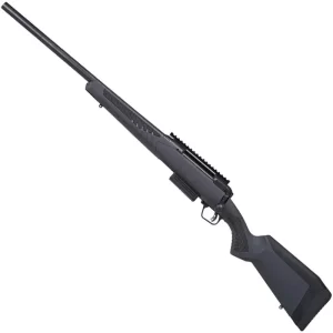Savage 220 Slug LH 20 Gauge Left Handed Bolt Action Shotgun 22″ Rifled Barrel 2 Rounds Optics Rail Black Synthetic Stock Black Finish