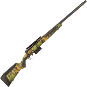 Savage 220 Turkey 20 Gauge Bolt Action Shotgun 22″ Barrel 2 Round Box Magazine Picatinny Rail Mossy Oak Obsession Synthetic Stock Black Finish
