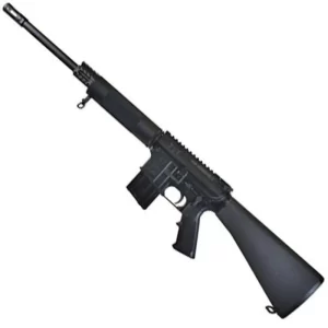 Bushmaster Semi Automatic Carbine .450 Bushmaster 16″ Heavy Barrel 5 Rounds A2 Buttstock Flat Top Receiver Picatinny Rail Gas Block Black Anodized Finish 90425