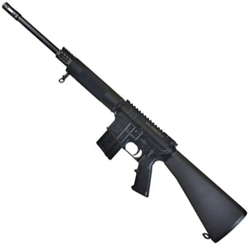 Bushmaster Semi Automatic Carbine .450 Bushmaster 16″ Heavy Barrel 5 Rounds A2 Buttstock Flat Top Receiver Picatinny Rail Gas Block Black Anodized Finish 90425