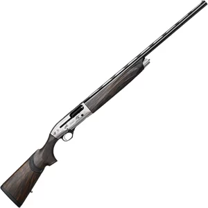Beretta A400 Upland Semi Auto Shotgun 12 Gauge 26″ Vent Rib Barrel 3″ Chamber 2 Rounds Wood Stock and Forend Engraved Nickel Plated Receiver with Blued Barrel Finish