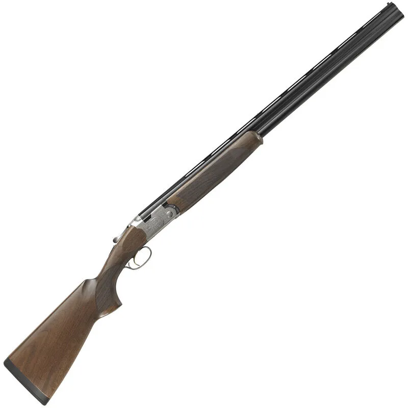 Beretta 686 Silver Pigeon I 28 Gauge 30″ Barrels Mobil Chokes Walnut Stock Blued with Floral Engraved Receiver