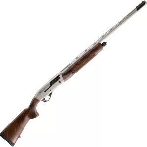 Istanbul Silah Impala Plus Emerald 12 Ga Semi Auto Shotgun 26″ Vent Rib Barrel 4 Rounds Wood Stock Stainless Finish