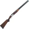 RIA Imports Over Under Competition 12 Gauge O/U Break Action Shotgun 28″ Vent Rib Barrels 3″ Chambers 2 Rounds Walnut Stock Silver/Blued Finish