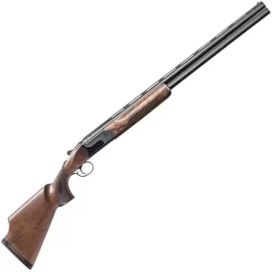 Charles Daly 214E Compact 20 Gauge O/U Break Action Shotgun 26″ Barrels 3″ Chambers 2 Rounds Ejectors Walnut Stock Matte Blued