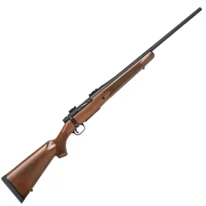 Mossberg Patriot Hunting Combo Bolt Action Rifle 7mm-08 Rem 22″ Fluted Barrel 4 Rounds Walnut Stock Matte Blued 27849