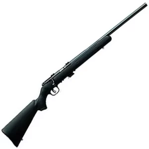 Savage Mark II F Bolt Action Rimfire Rifle .17 HM2 21″ Barrel 10 Rounds Scope Mounts Blued Barrel Synthetic Stock Black 26702