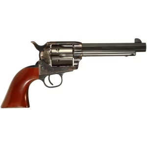 Taylor’s & Co Drifter .357 Mag Single Action Revolver 5.5″ Octagonal Barrel 6 Rounds Walnut Grips Case Hardened/Blued Finish