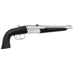 IFG/Davide Pedersoli Howdah Alaskan Side by Side 45 Long Colt/.410 Bore 10.25″ Ruber Overmolded Wood Forend/Pistol Grip Hard Chrome Finish