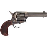 Taylor’s & Co Cattleman .45 LC Single Action Revolver 4.75″ Barrel 6 Rounds Birdshead Checkered Walnut Grips Case Hardened/Blued Finish