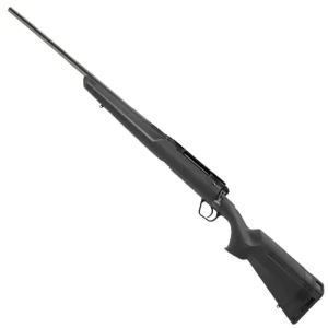 Savage Axis Left Hand Bolt Action Rifle .22-250 Remington 22″ Sporter Profile Barrel 4 Rounds Detachable Box Magazine Synthetic Stock Matte Black Finish