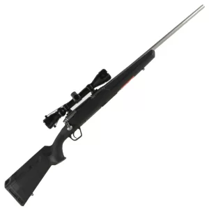 Savage Axis XP Bolt Action Rifle .30-06 Springfield 22″ Barrel 4 Rounds Detachable Box Magazine Weaver 3-9×40 Riflescope Synthetic Stock Matte Black Finish