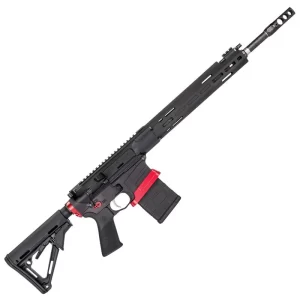 Savage Arms MSR 10 Competition Semi Auto Rifle .308 Winchester 20 Rounds 18″ Barrel Side Charger Free Float M-LOK Hand Guard Magpul CTR Stock Black