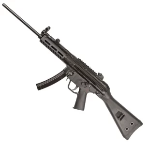 PTR Industries 9R PTR 608 9mm Luger Semi Auto Rifle 16.2″ Barrel 30 Round Magazine M-LOK Aluminum Hand Guard Fixed Stock Matte Black