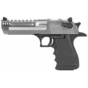 Magnum Reasearch Desert Eagle L5 .44 Mag Semi-Auto Handgun 5″ Barrel 8 Rounds Lightweight Aluminum Frame Black/Brushed Chrome Finish