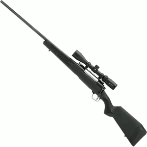 Savage Arms 110 Apex Hunter XP Left Handed .350 Legend Bolt Action Rifle 18″ Barrel 4 Rounds with 3-9x40mm Scope Synthetic Stock Black Finish