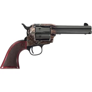 Taylor’s & Co The Smoke Wagon .45 LC Single Action Revolver 4.75″ Barrel 6 Rounds Walnut Grip Blued Finish