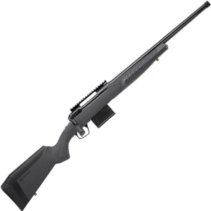 Savage 110 Tactical .300 Win Mag Bolt Action Rifle 24″ Heavy Threaded Barrel 5 Rounds Gray Synthetic Adjustable AccuFit AccuStock Black Finish