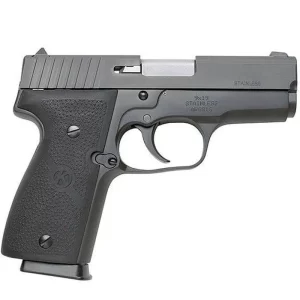 Kahr Arms K9 Semi Auto Handgun 9mm Luger 3.46″ Barrel 7 Rounds Fixed Sights Rubber Grips Steel Frame Black Finish K9094